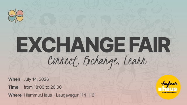 Exchange Fair, July 14th - Hlemmur.Haus